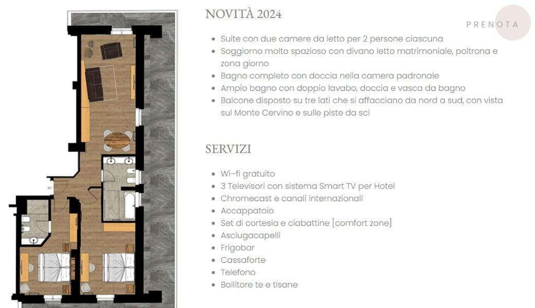 Excelsior Planet Hotel Breuil-Cervinia Kültér fotó